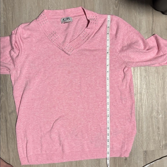 Carroll Reed Pink Knit Top - Picture 4 of 4